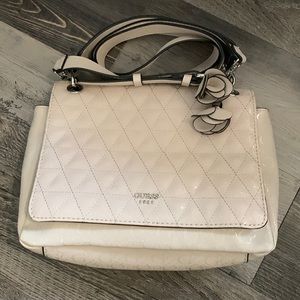 Cream Colored Guess Handbag